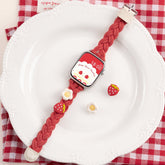 Cream Strawberry Apple Watch Bands