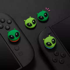 GeekShare Aliens Attack Thumb Grip Caps for Switch 2