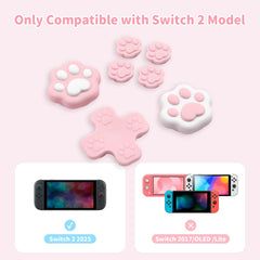 GeekShare Cat Paw Button Caps for Switch 2