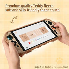 Geekshare Bear Plush Protective Case for Switch 2