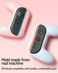 Geekshare NS2 Joycon Enhanced Grip (Pink + Blue)