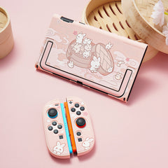 GeekShare Steamed Bun Rabbit Protective Case for Switch 2