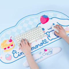 GeekShare x Sanrio Cinnamoroll Mousepads & Wrist Rest