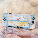 GeekShare BoBo Cat Protective Case for Switch OLED & Thumb Grips