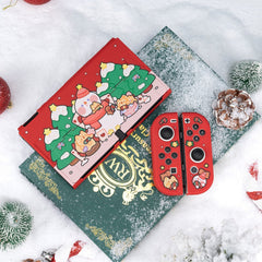 GeekShare Snow Christmas Protective Case for Switch OLED