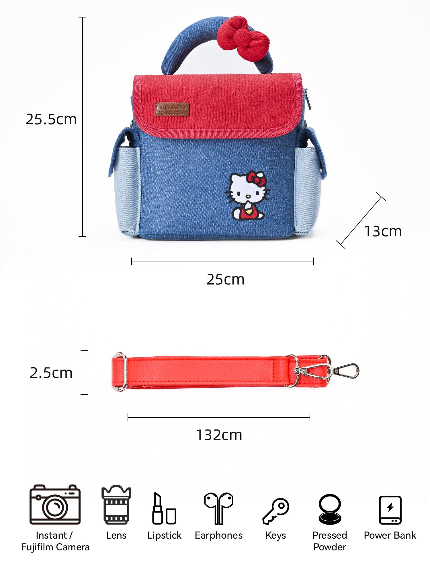 Hello Kitty Camera Carrying Bag