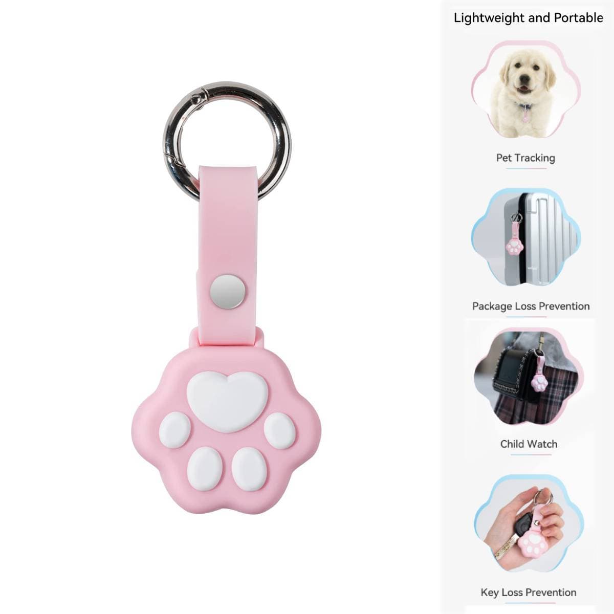 Cat Paw Design Protective  Case for Apple AirTag
