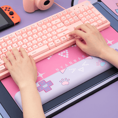 GeekShare Cat Ears Big Mouse Pad