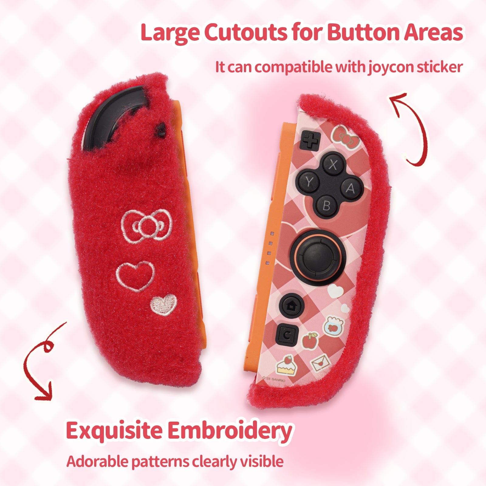 Geekshare x Sanrio Series Plush Protective Case for switch 2