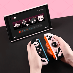 GeekShare Sweet Skull Silicone Controller Grip Case Set for Switch 2