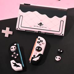 GeekShare Sweet Skull Silicone Controller Grip Case Set for Switch 2