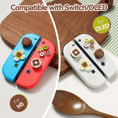 GeekShare Thumb Grip Caps Set for Switch/OLED