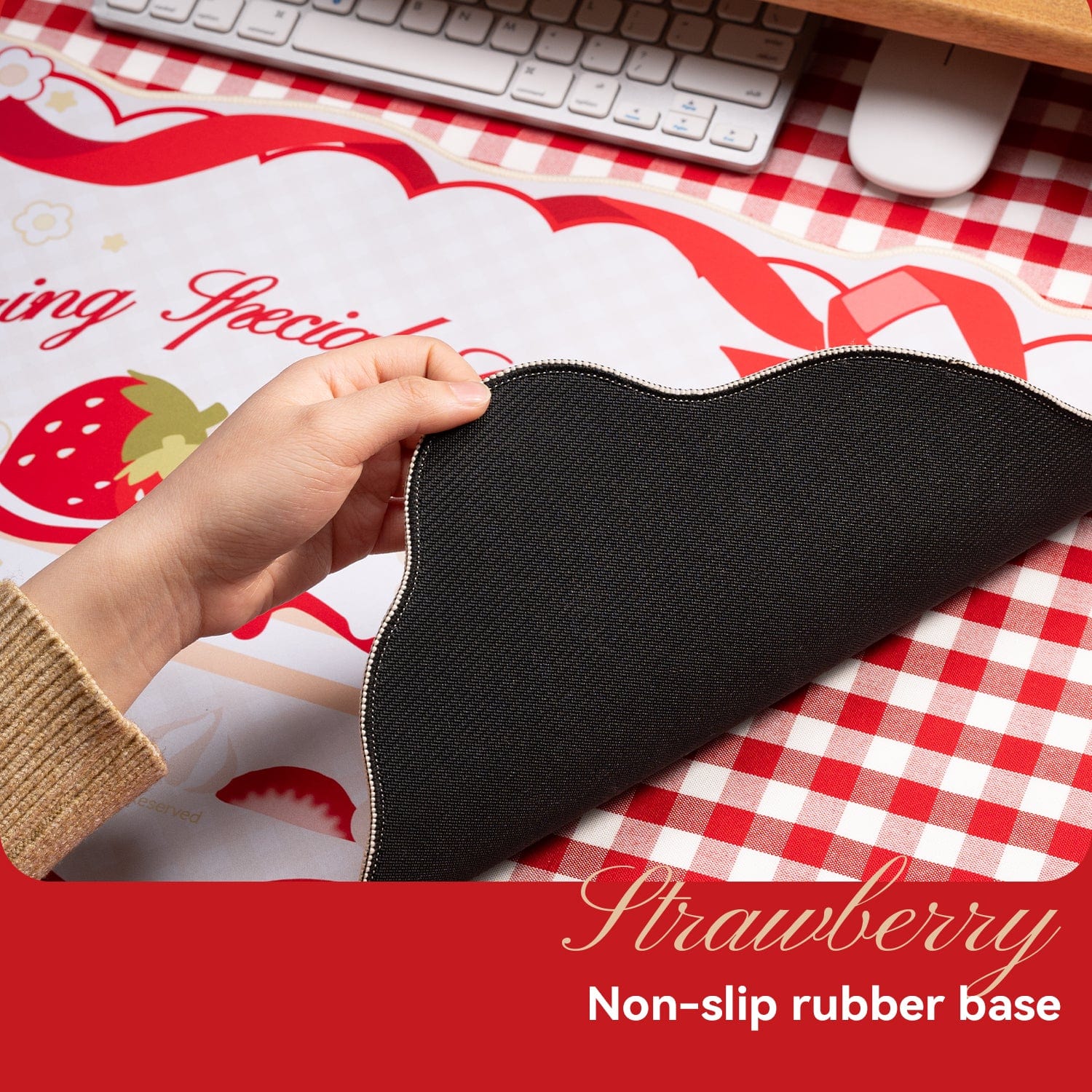 GeekShare Spring Strawberry Mousepads
