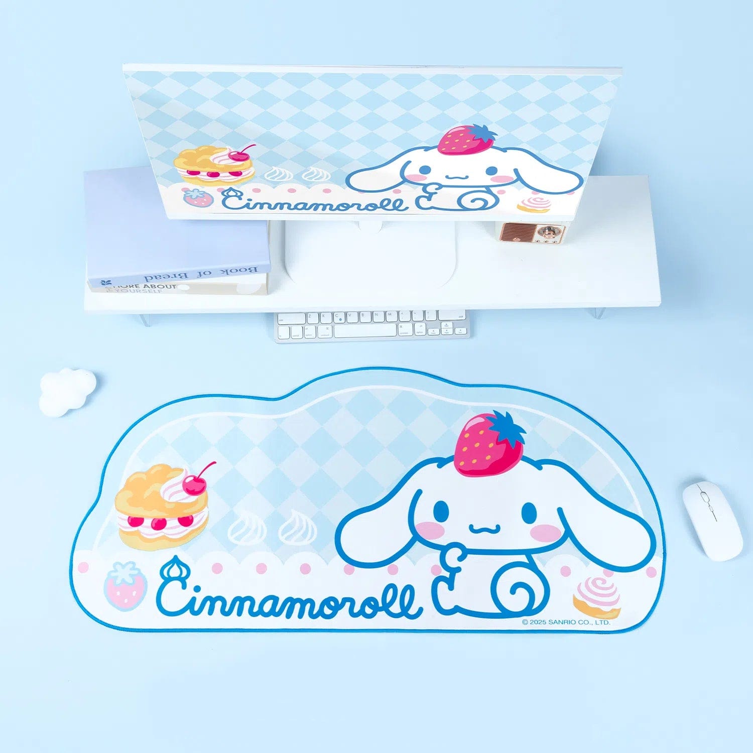 GeekShare x Sanrio Cinnamoroll Mousepads & Wrist Rest
