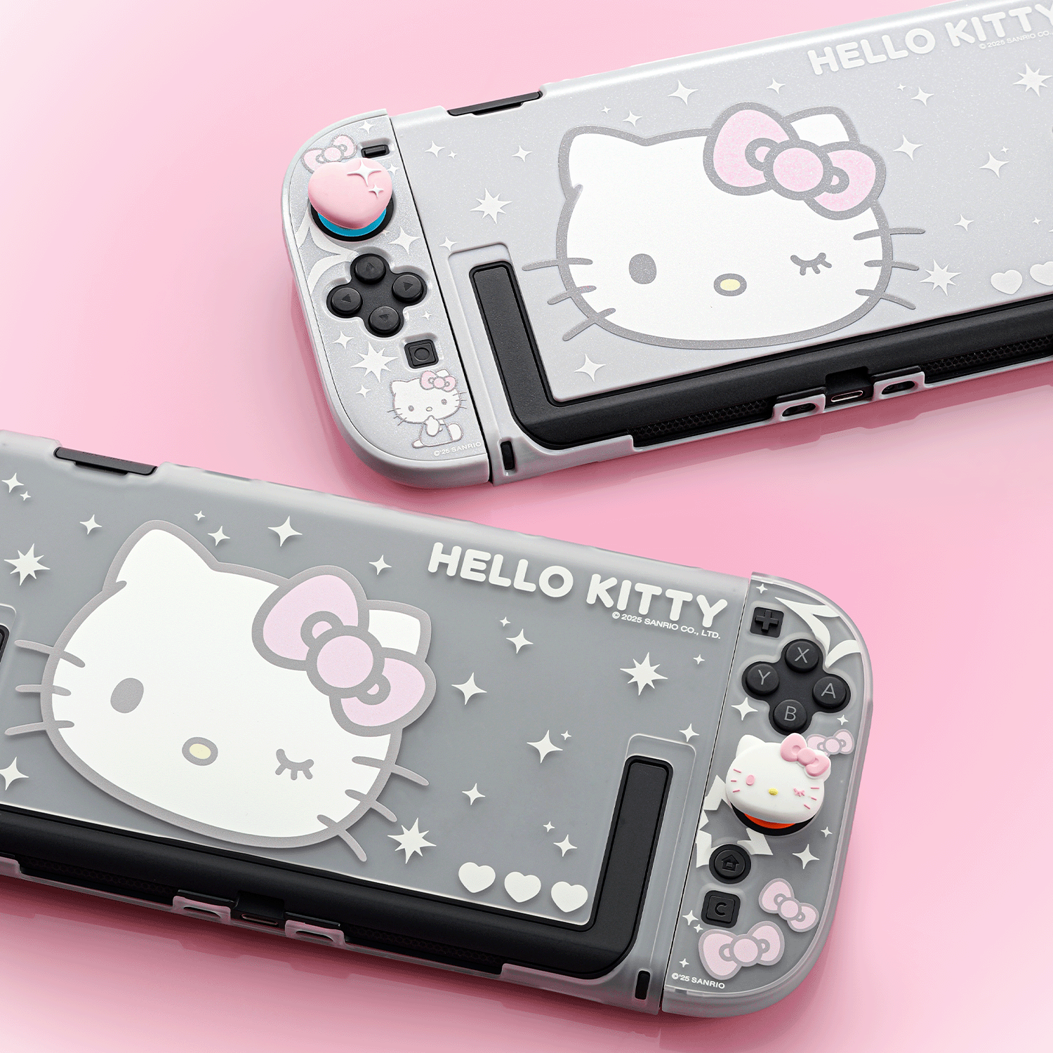 Hello Kitty Sparkling Silver Heart Collection for Switch 2
