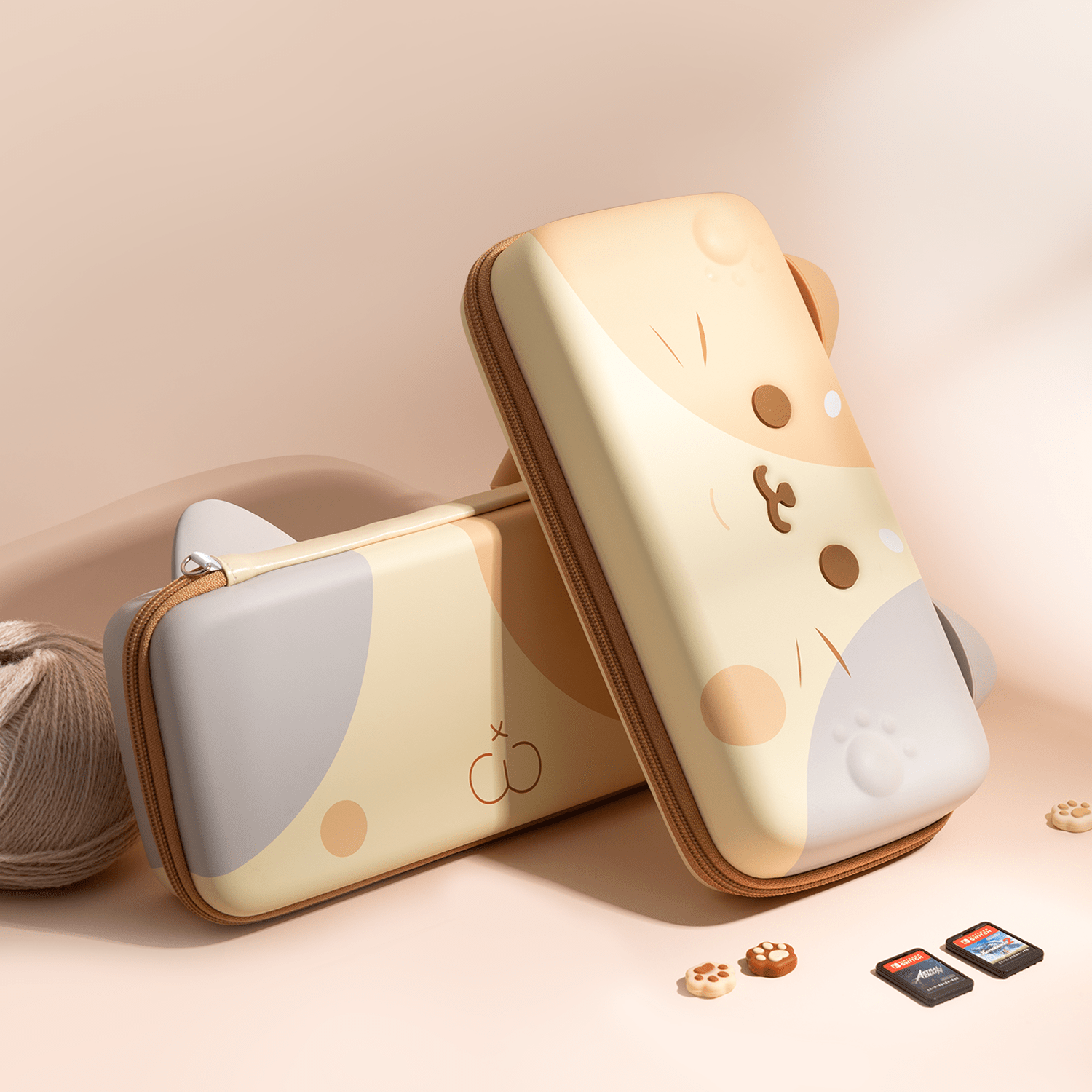 GeekShare Calico Cat Carrying Case for Switch 2&Switch&OLED