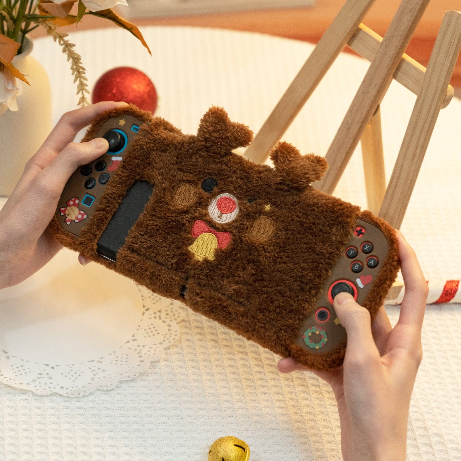 GeekShare Plush Reindeer Protective Case