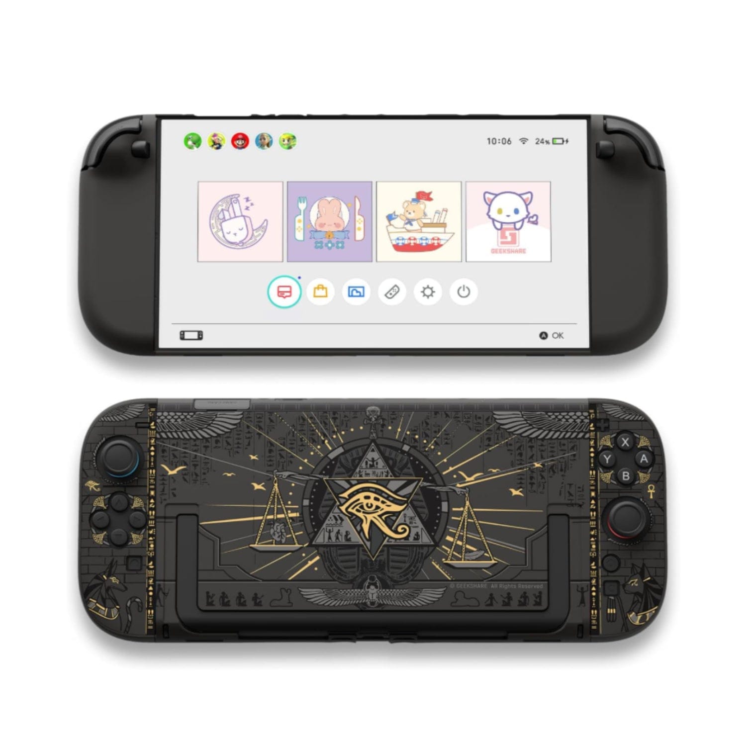 GeekShare Protective Case for switch 2 -Mystic Kingdom