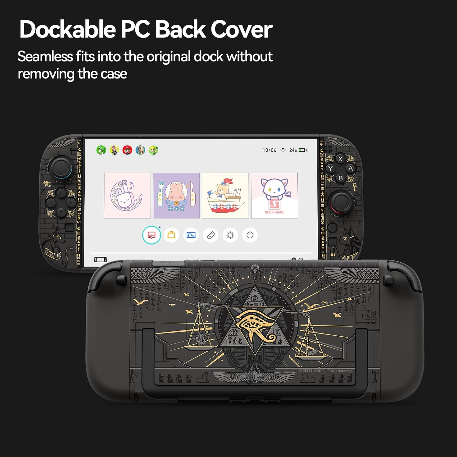 GeekShare Protective Case for switch 2 -Mystic Kingdom