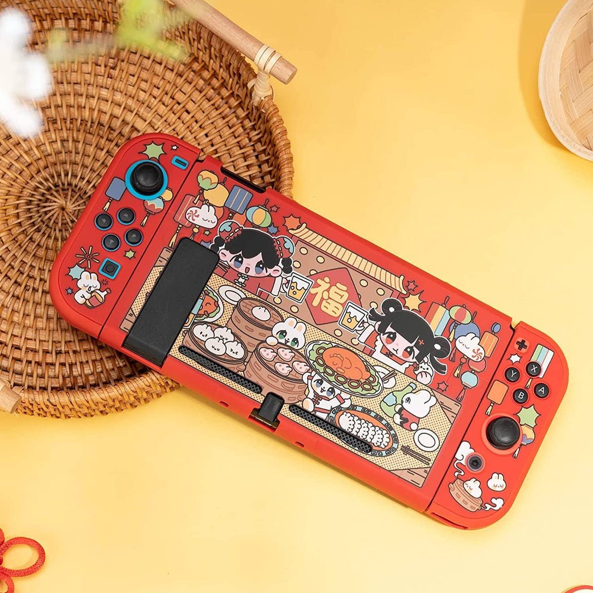Geekshare Rabbits Protective Case for Switch 2017