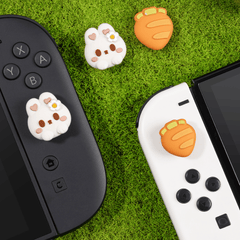 GeekShare Carrot Bunny Thumb Grip Caps for Switch 2