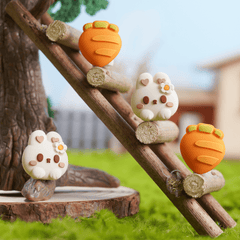 GeekShare Carrot Bunny Thumb Grip Caps for Switch 2