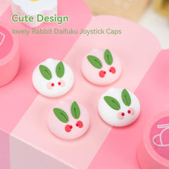 GeekShare Rabbit Daifuku Thumb Grip Caps for switch/oled/lite
