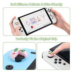 GeekShare Rabbit Daifuku Thumb Grip Caps for switch/oled/lite