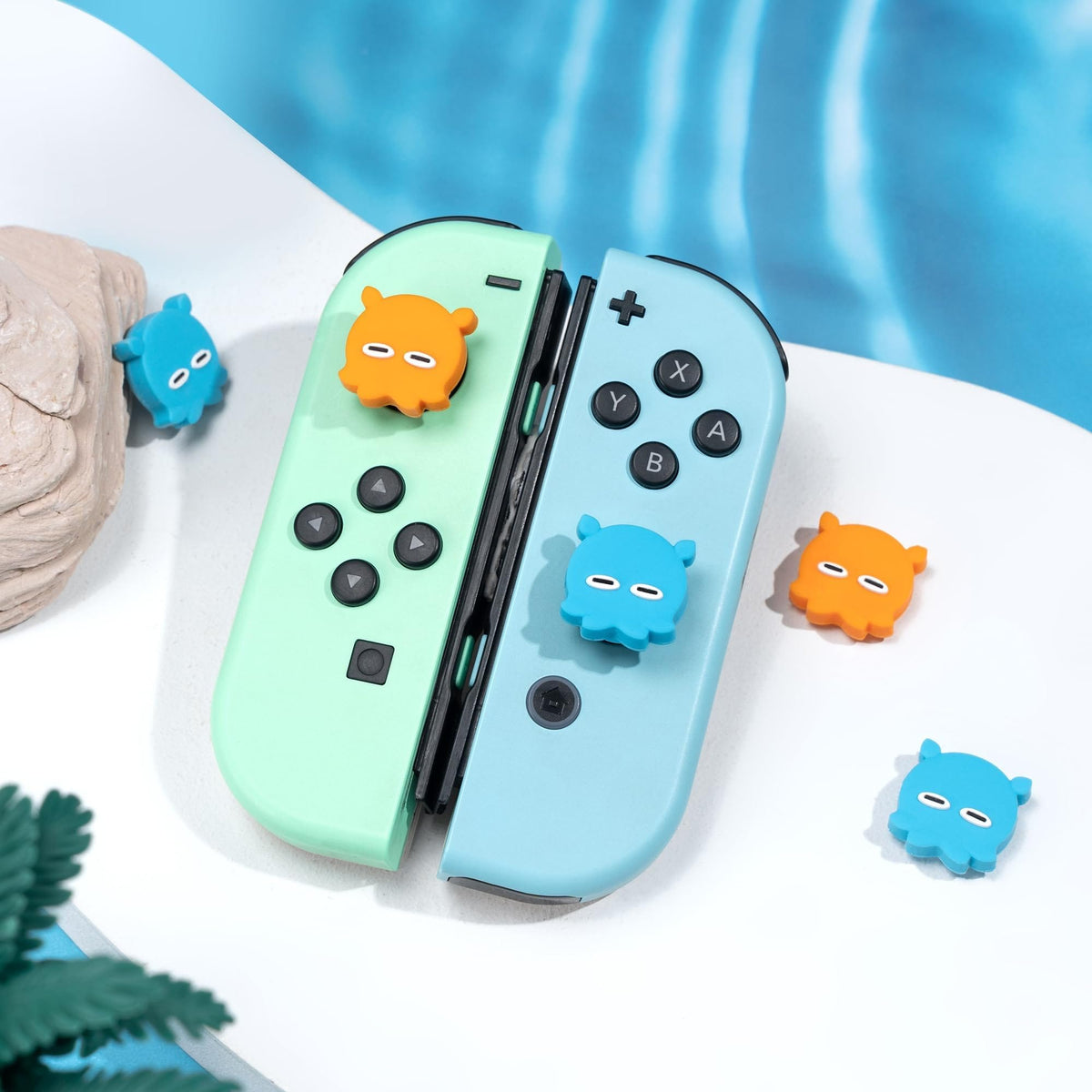 GeekShare Sleepy Octopus Thumb Grip Caps for switch/oled/lite