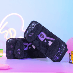 GeekShare Plush Dark Black Bunny Protective Case for Switch OLED