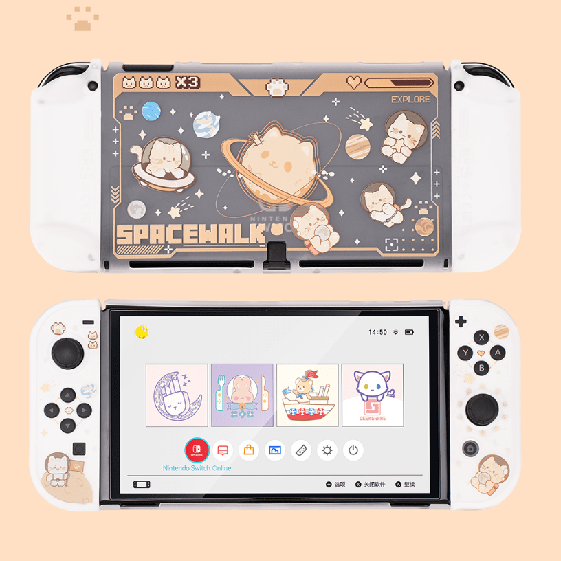 GeekShare Space Cat Protective Case