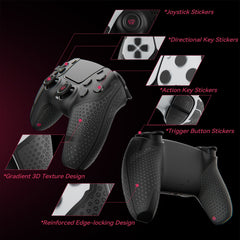 G.S.TAC PS5 Controller Grip Stickers