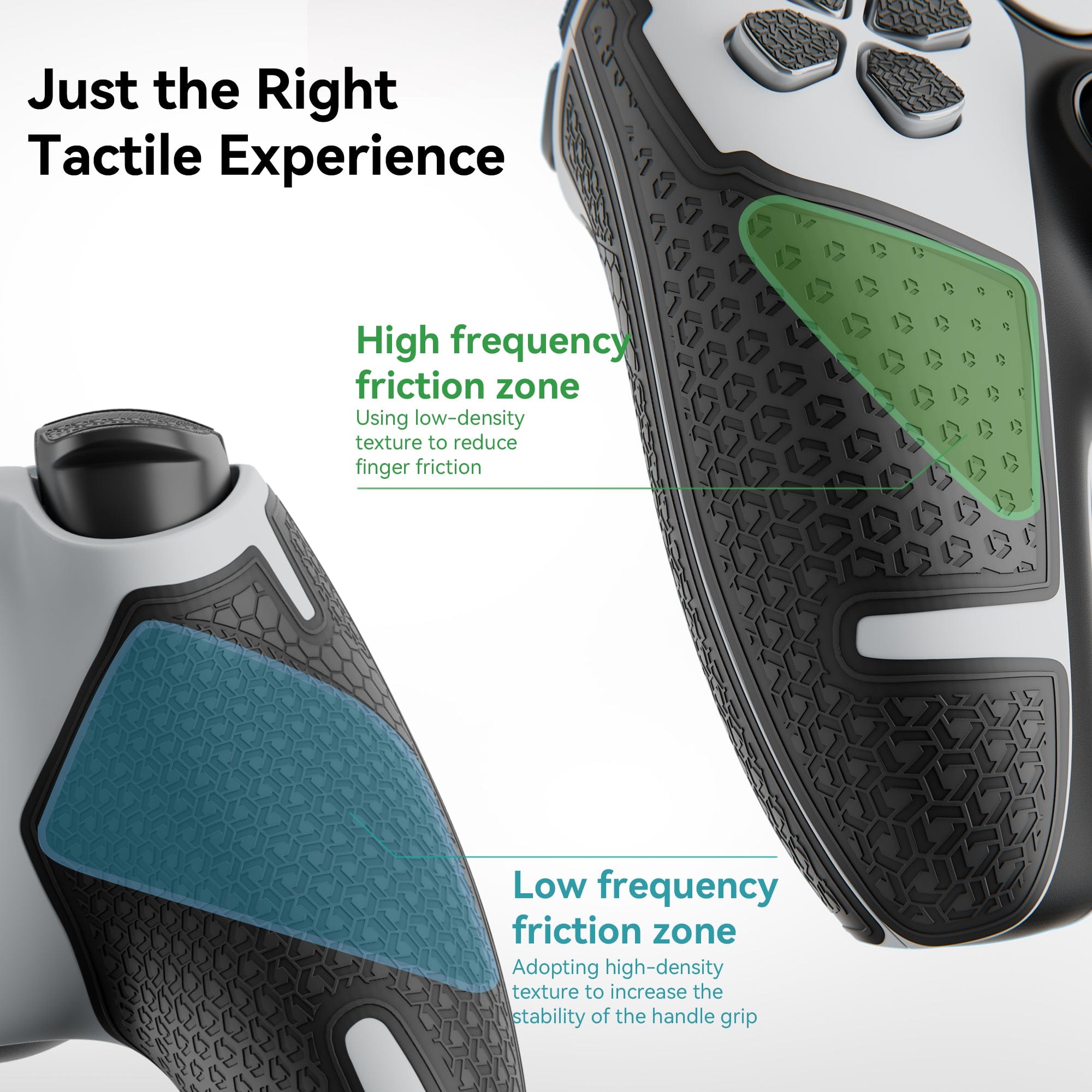 G.S.TAC PS5 Controller Grip Stickers